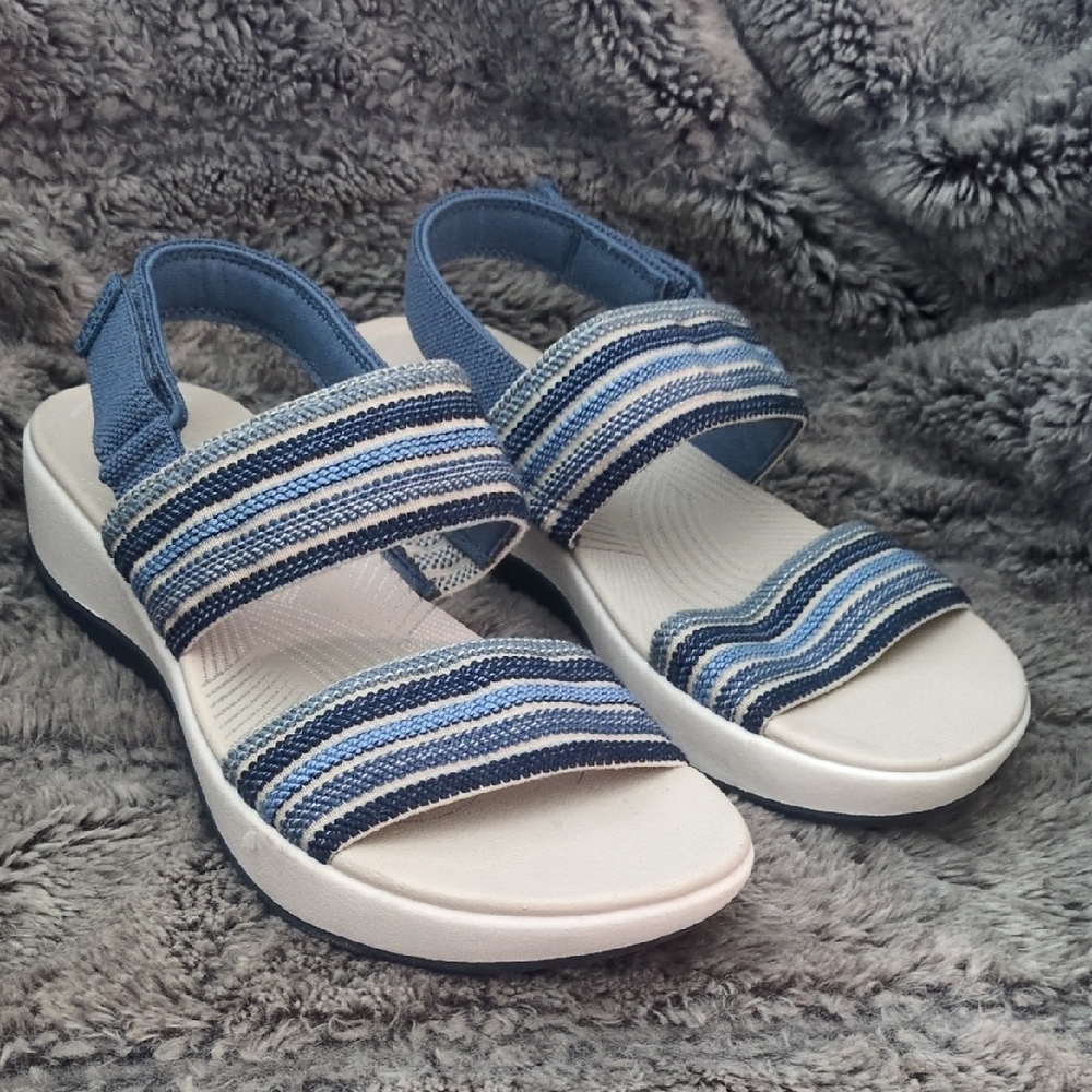 Clark's Cloudsteppers Arla Stroll Women's Sandals Sz 8